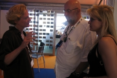 Cannes 04 mit Gabriele Pfennigsdorf