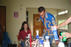 während der Drehpause - Mira_Christoph